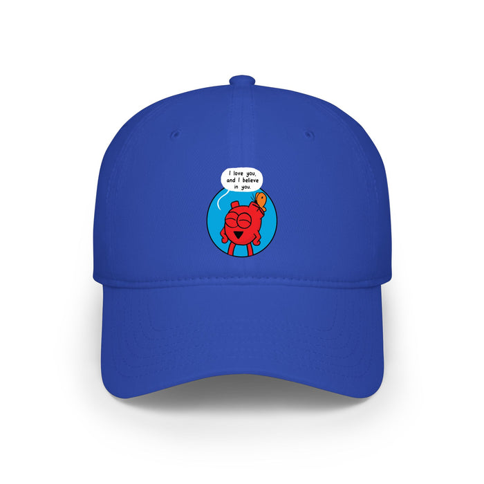 Heart Love You Circle Baseball Cap