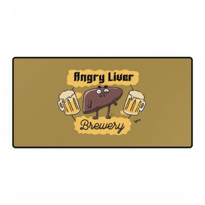 Angry Liver Brewery Desk Mat