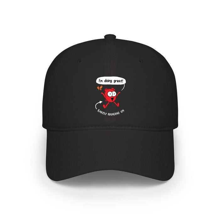I’m Doing Great Heart Baseball Cap