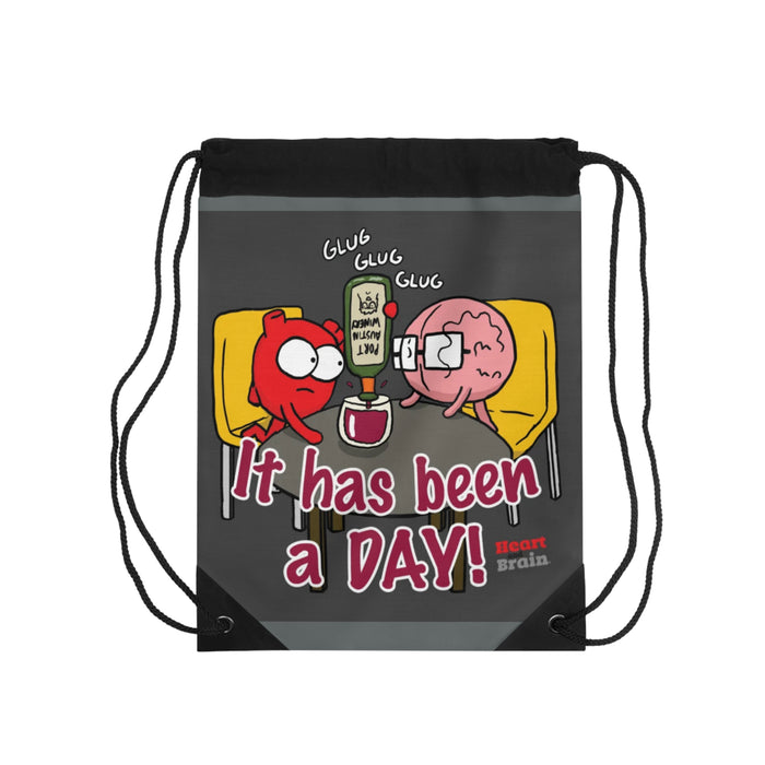 It Has Been a Day Drawstring Bag