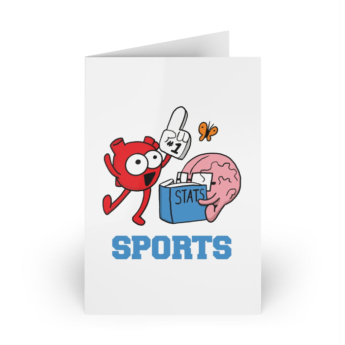 Sports Greeting Card 10 Pack