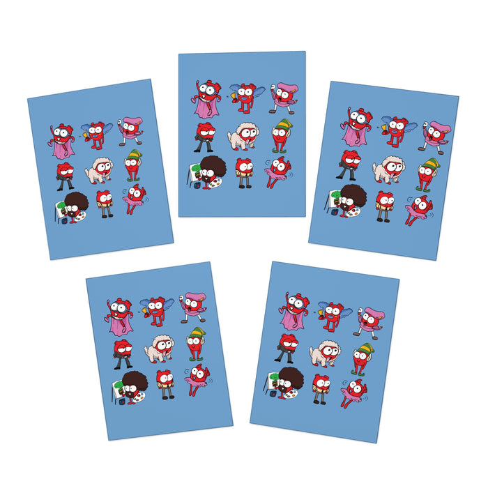A change of Heart Greeting Card 5 Pack