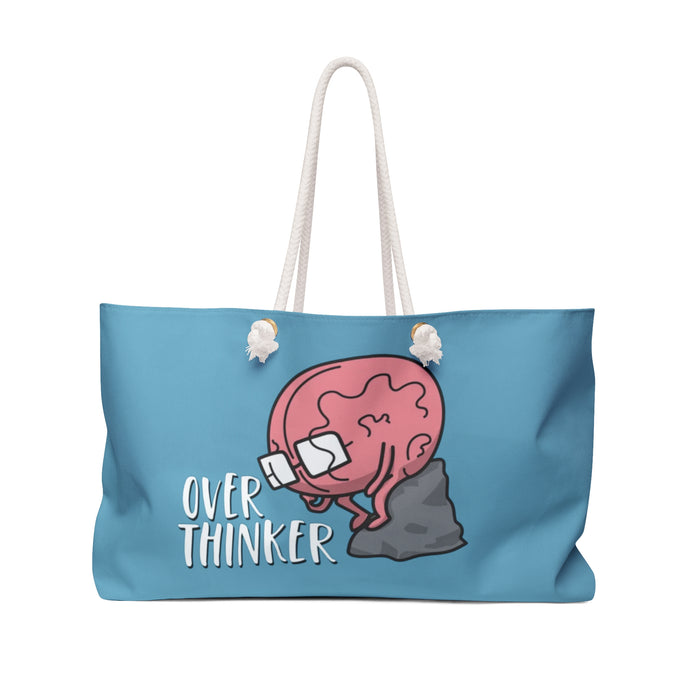 Brain Overthinker Weekender Bag (Rope Handle)