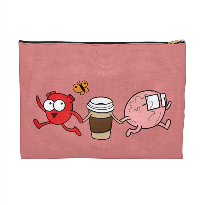 Common Grounds Zip Pouch