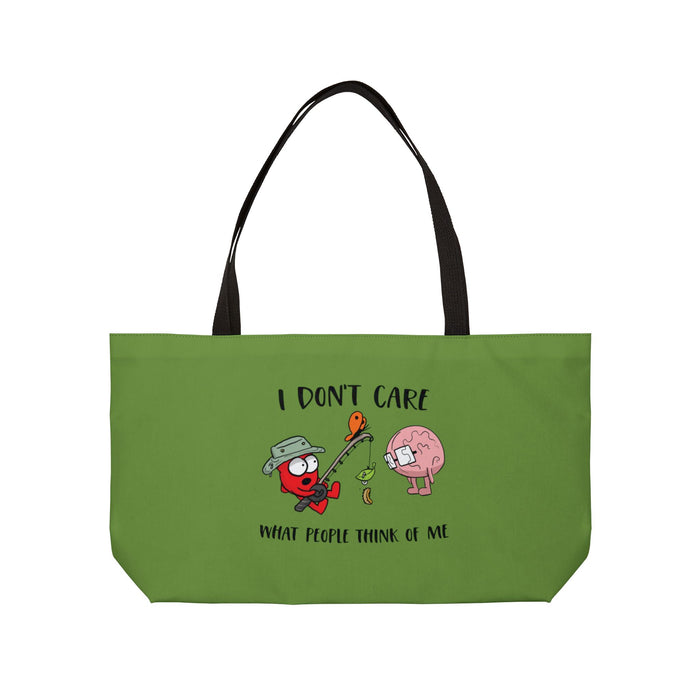I Dont Care H&B Weekender Bag