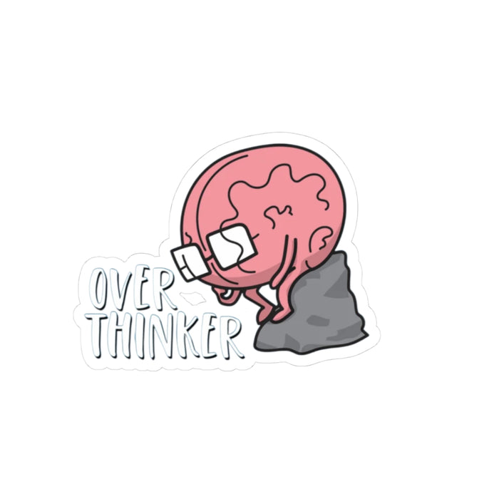 Brain Overthinker Stickers