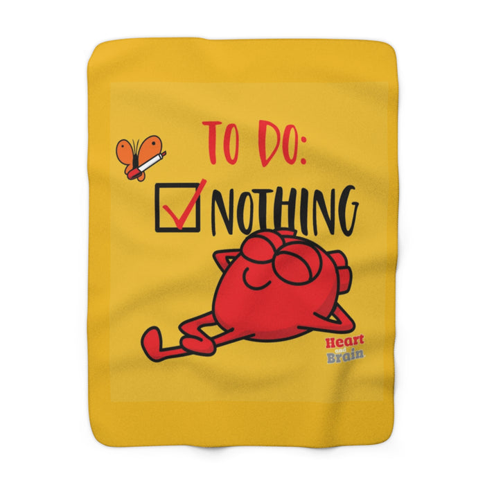 Heart Nothing Fleece Blanket