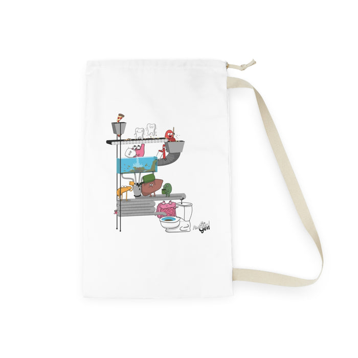 Digestive System Laundry Bag