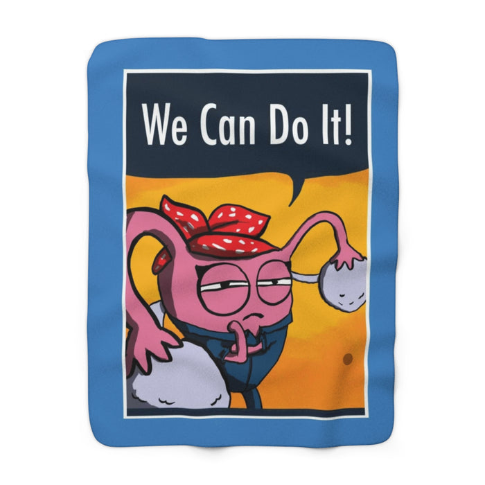 We Can Do It! Fleece Blanket