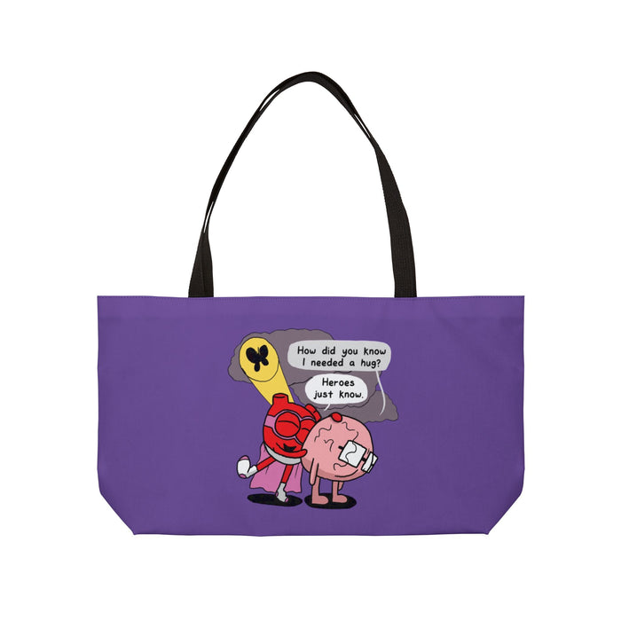 Herojes Just Know Weekender Bag (Woven Handle)