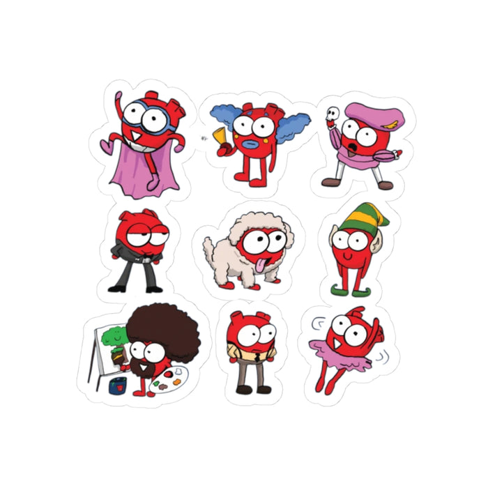 A Change of Heart Stickers