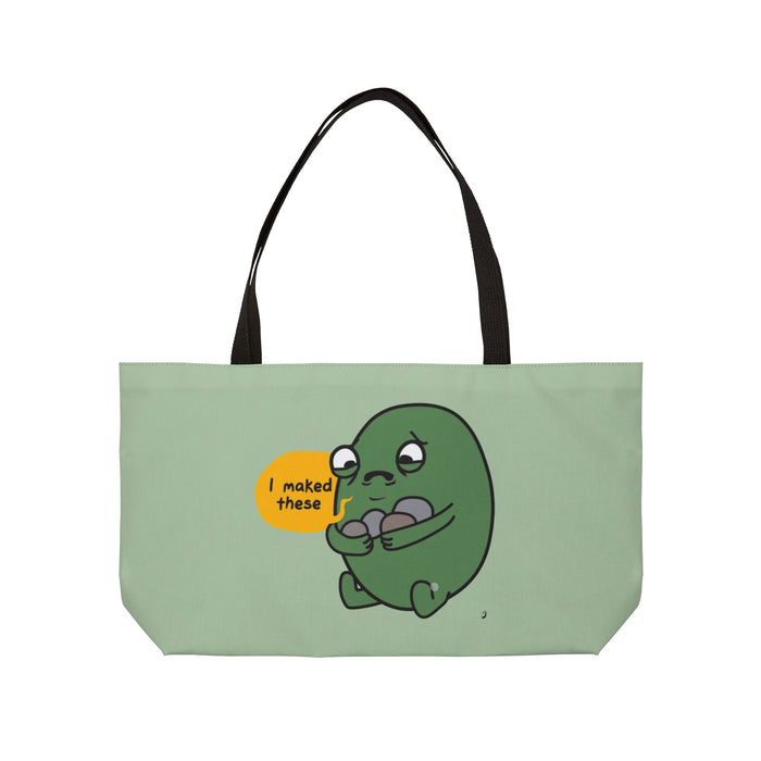 Sad GB I Maked These Weekender Bag ( Woven Handle)