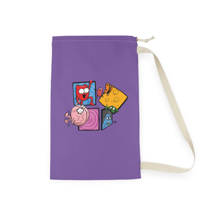 Breaking the 4th Panel laundry Bag