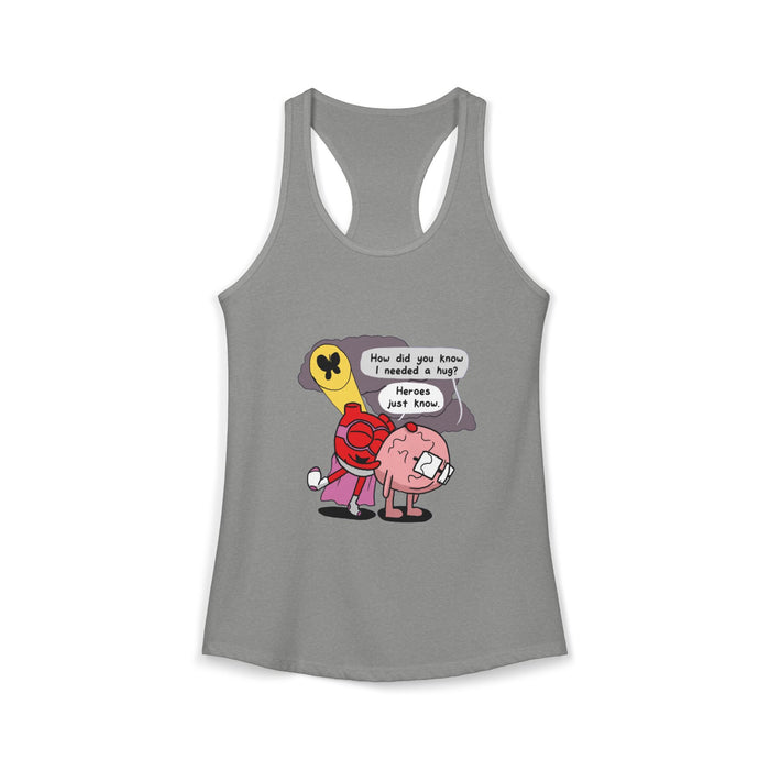 Heroes Just Know Women's Ideal Racerback Tank