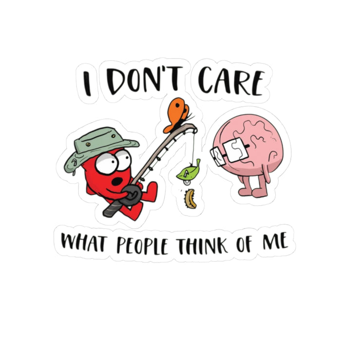 I Don't Care Sticker H&B Stickers