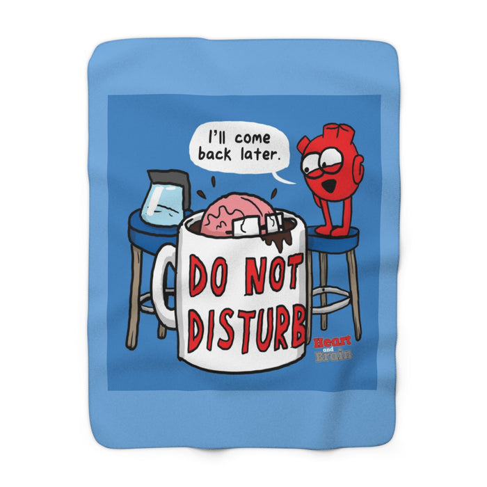 Do Not Disturb Flece Blanket