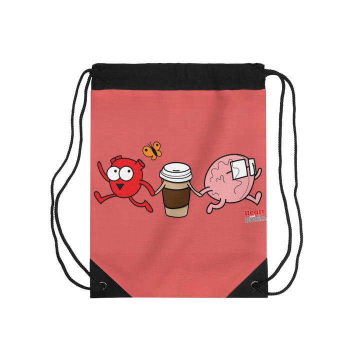 Common Grounds Drawstring Bag