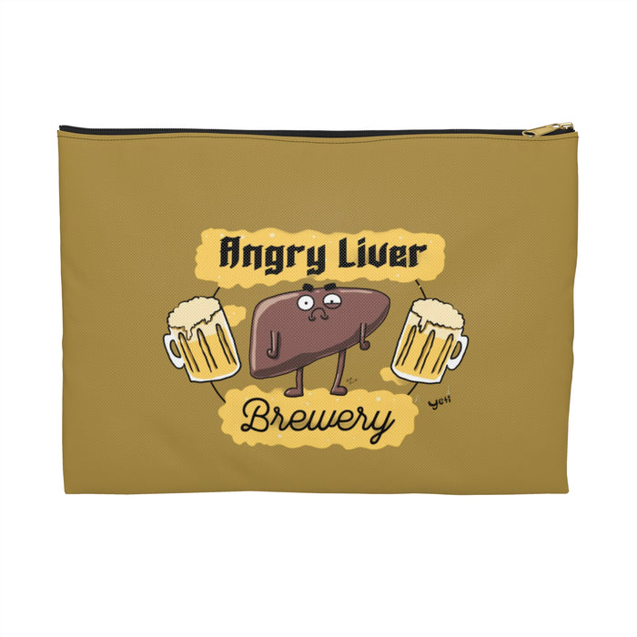 Angry Liver Brewery Zip Pouch