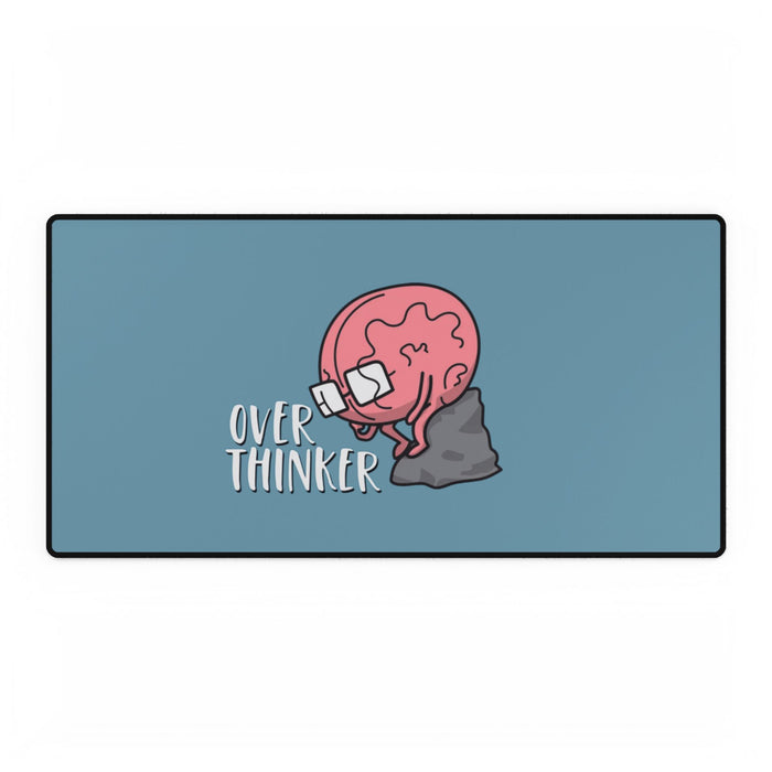 Brain Overtinker Desk Mat