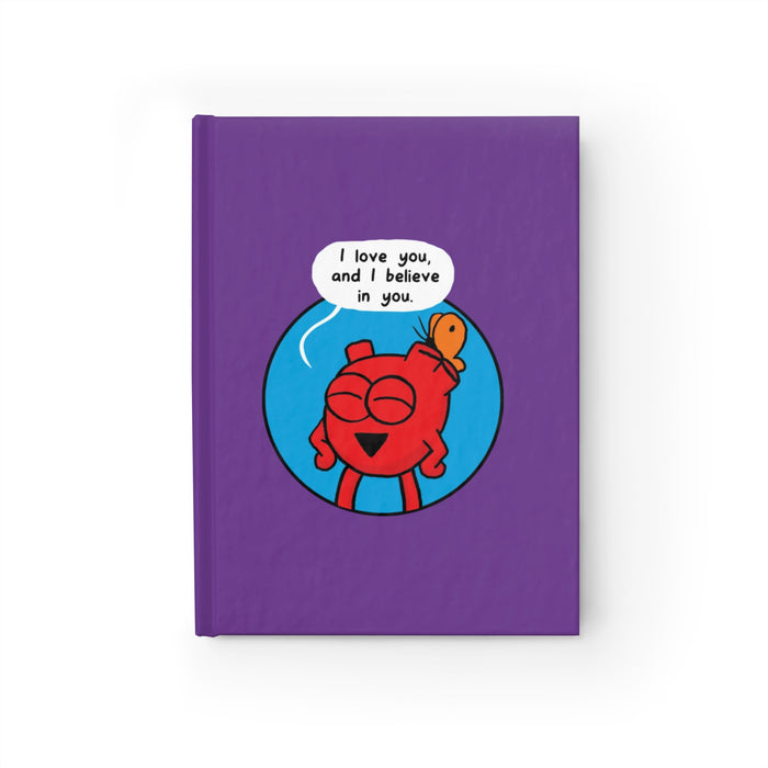 Heart Love You Circle Blank Jornal