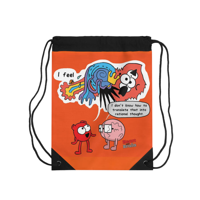 I Feel Drawstring Bag