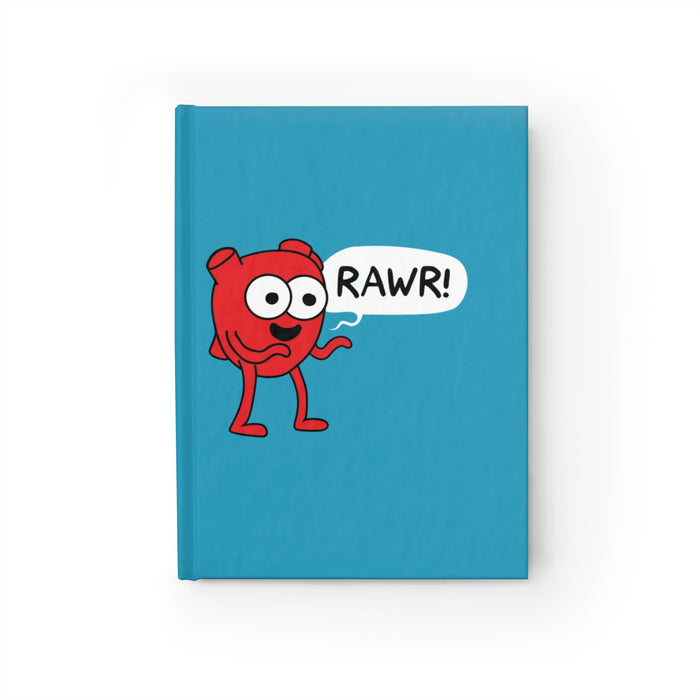 Heart Rawr Blank Journal