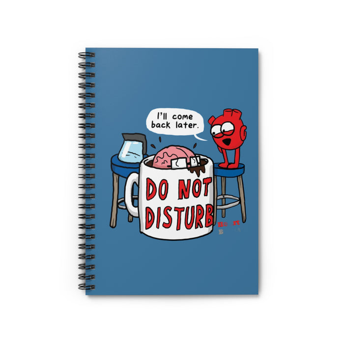 Do Not Disturb Lined Spiral