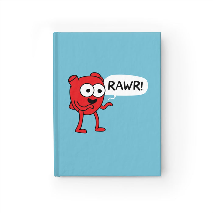 Heart Rawr Blank Journal