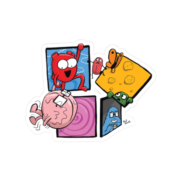 Breaking the 4th Panel Stickers