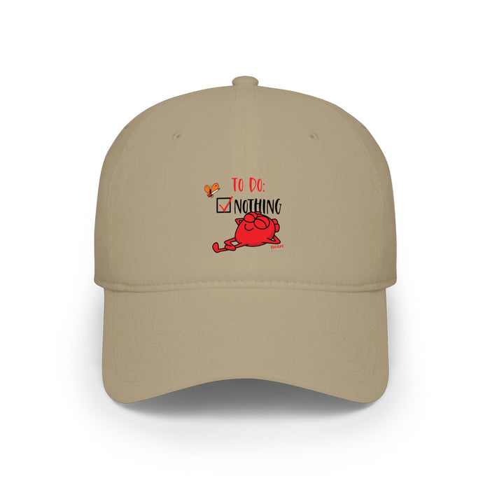 Heart Nothing  Baseball Cap