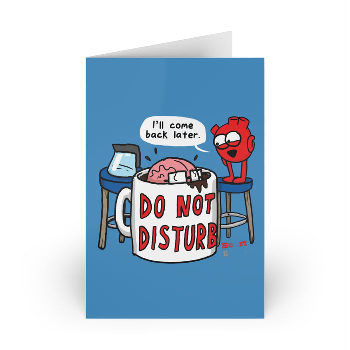 Do Not Disturb Greeting Card 5 Pack