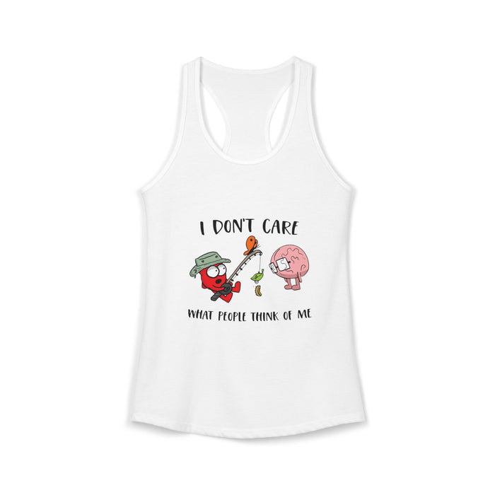 I Dont Kare H&B Women's Ideal Racerback Tank
