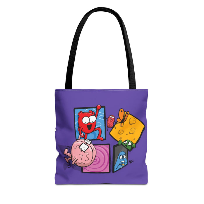 Breaking the 4th Panel Tote Bag