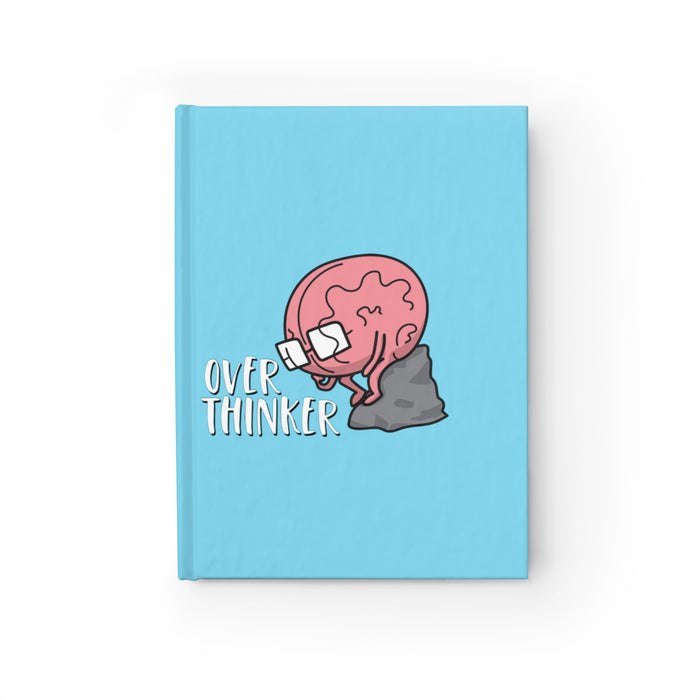 Brain Overthinker Lined Journal