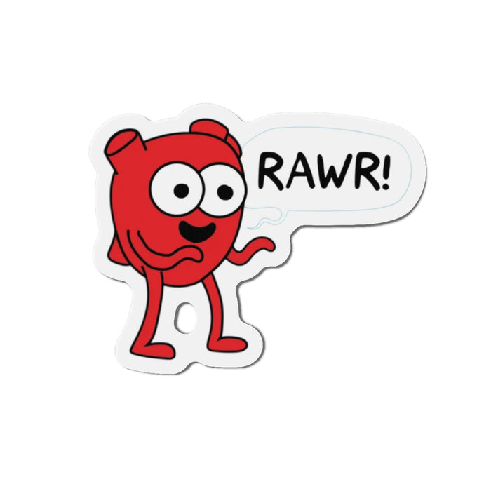 Heart Rawr Magnet