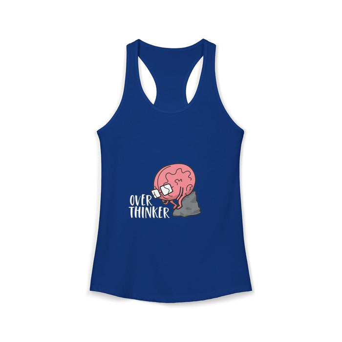 Brain Overthinker Women's Ideal Racerback Tank