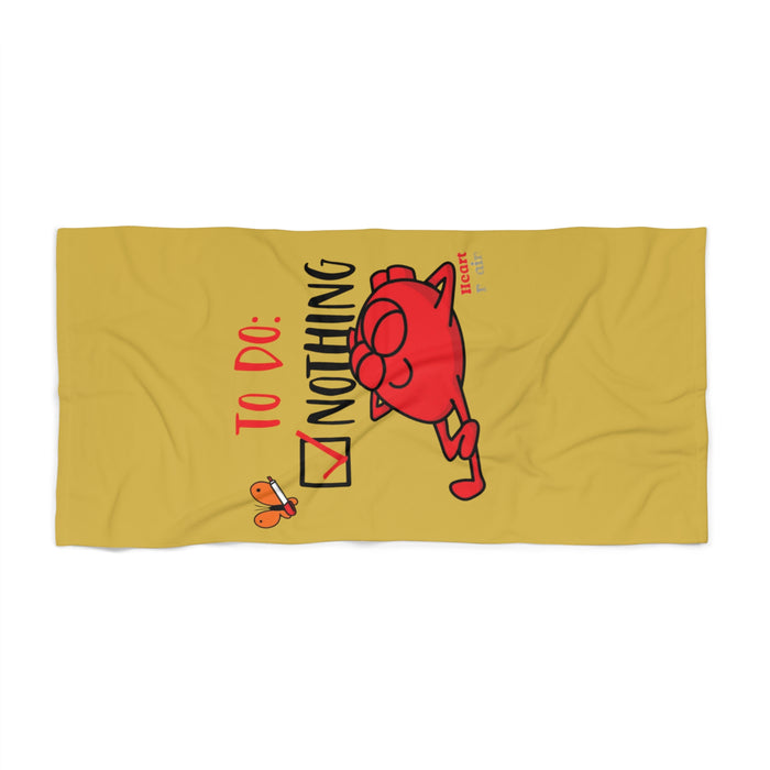 Heart6 Nothing Beach Towel