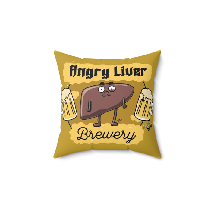 Angry Liver Brewery Pillow