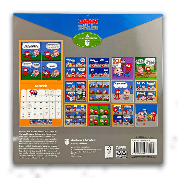 Heart And Brain 2025 Calendar