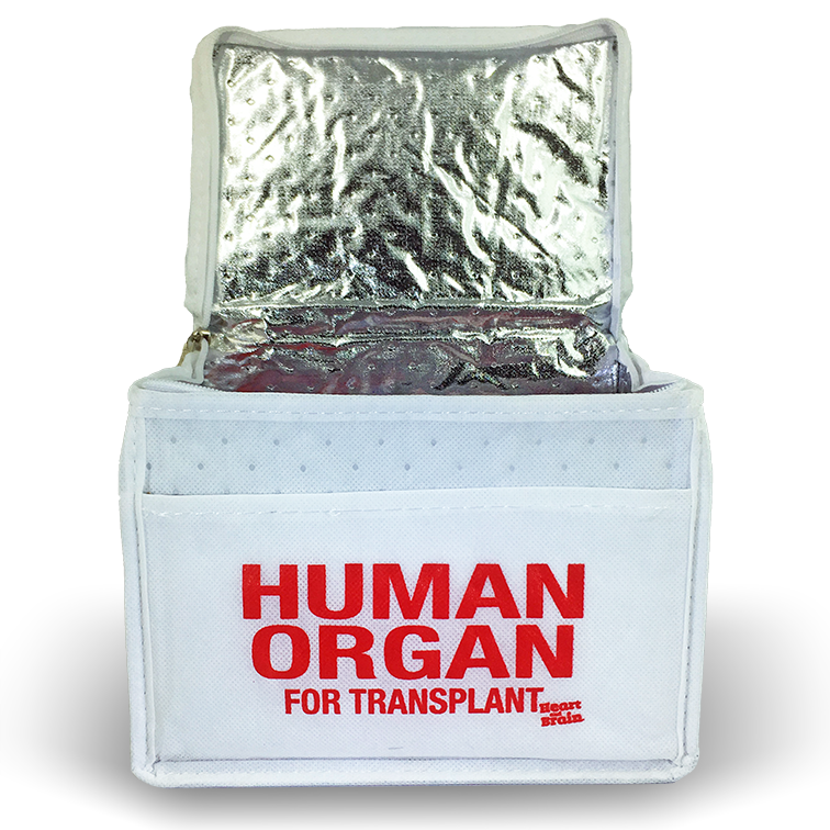 Organ donor lunch cooler sales