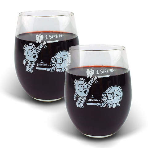 Deep In The Heart Wine Glasses, 2 Pack – The Texas Bucket List