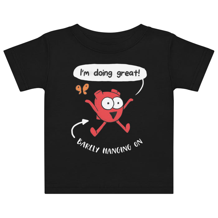 I’m Doing Great Heart Baby jersey t-shirt