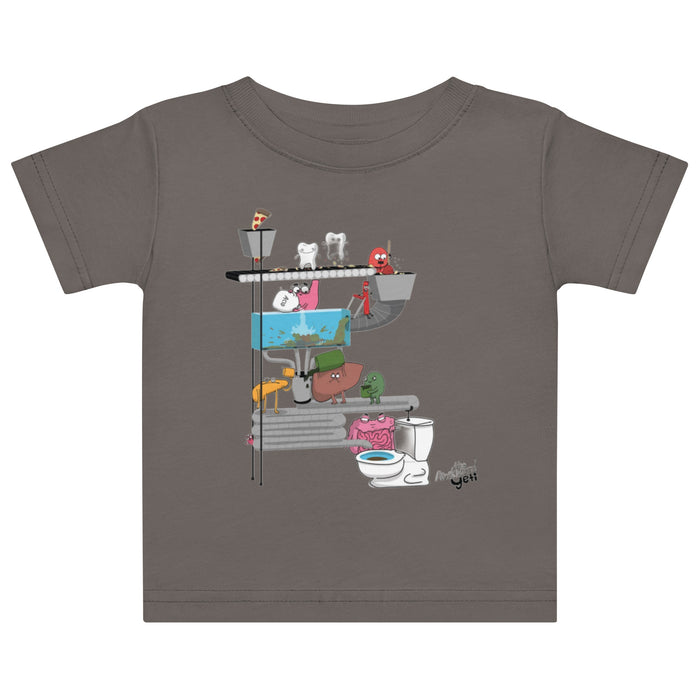Digestive System Baby jersey t-shirt