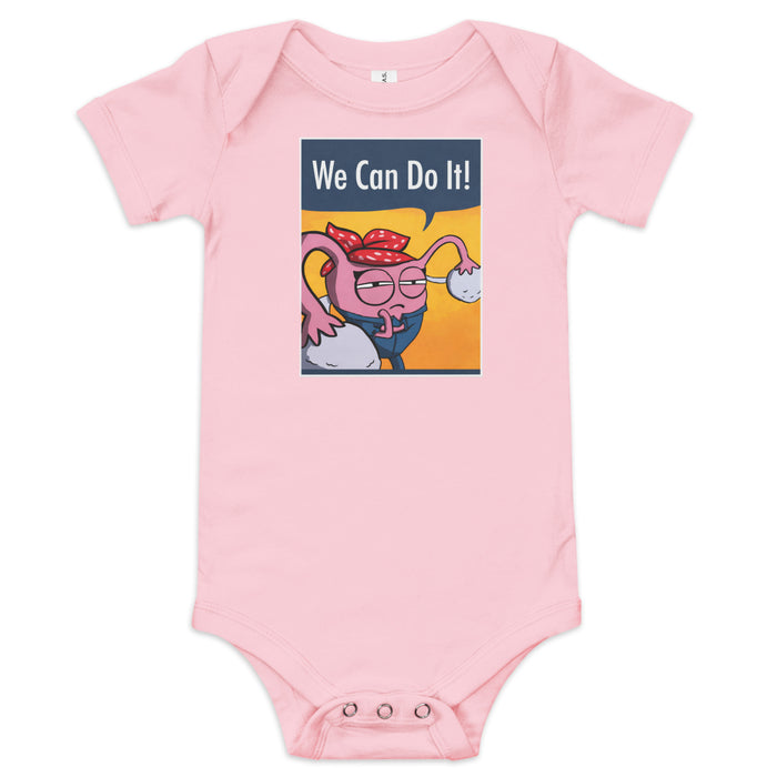 We Can Do It! Baby short sleeve one piece