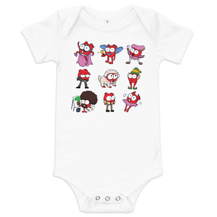 A Change of Heart Baby short sleeve one piece