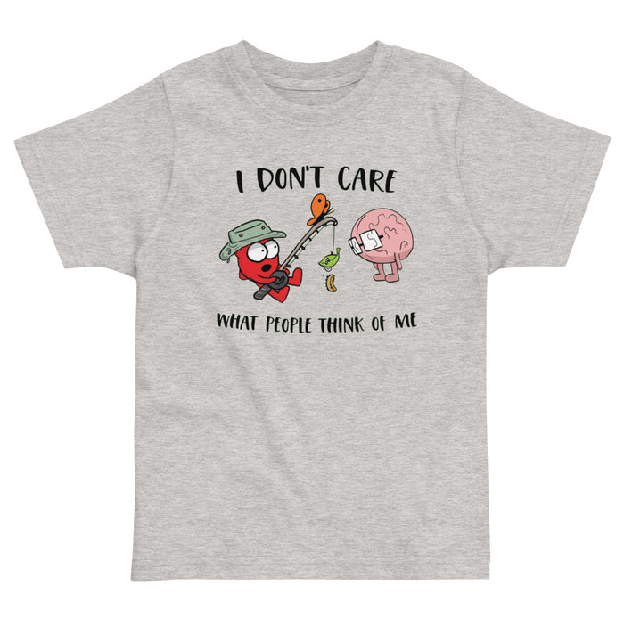I Don’t Care H&B Toddler jersey t-shirt