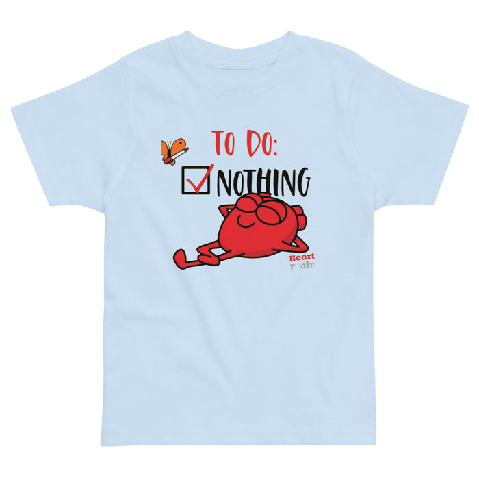 Heart Nothing Toddler jersey t-shirt