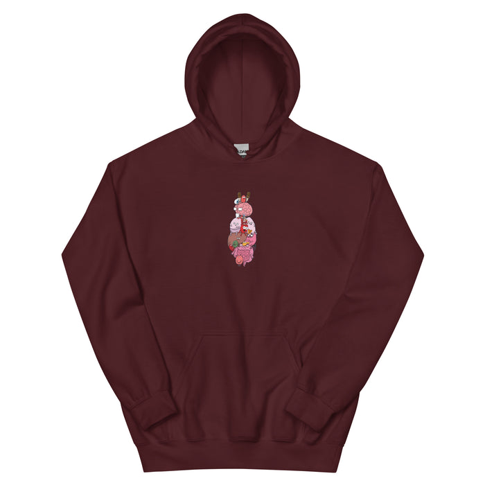 Anatomy Diagram Hoodie