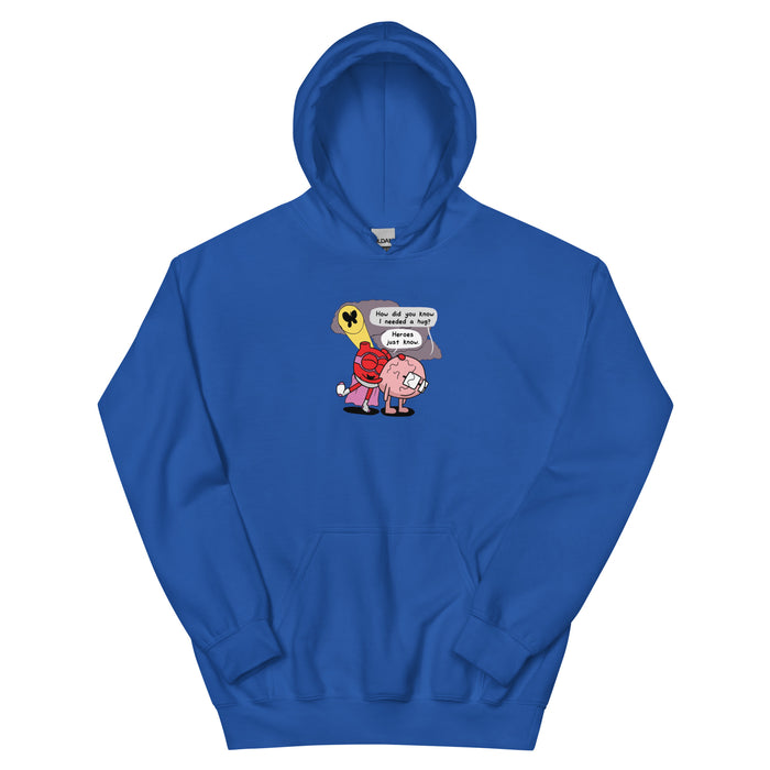 Heroes Just Know Woman Hoodie