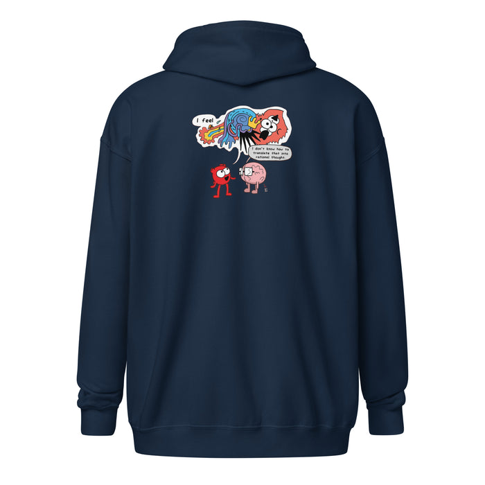 I Feel Women  zip hoodie